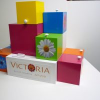 Travelling promotional display for Tourism Victoria
